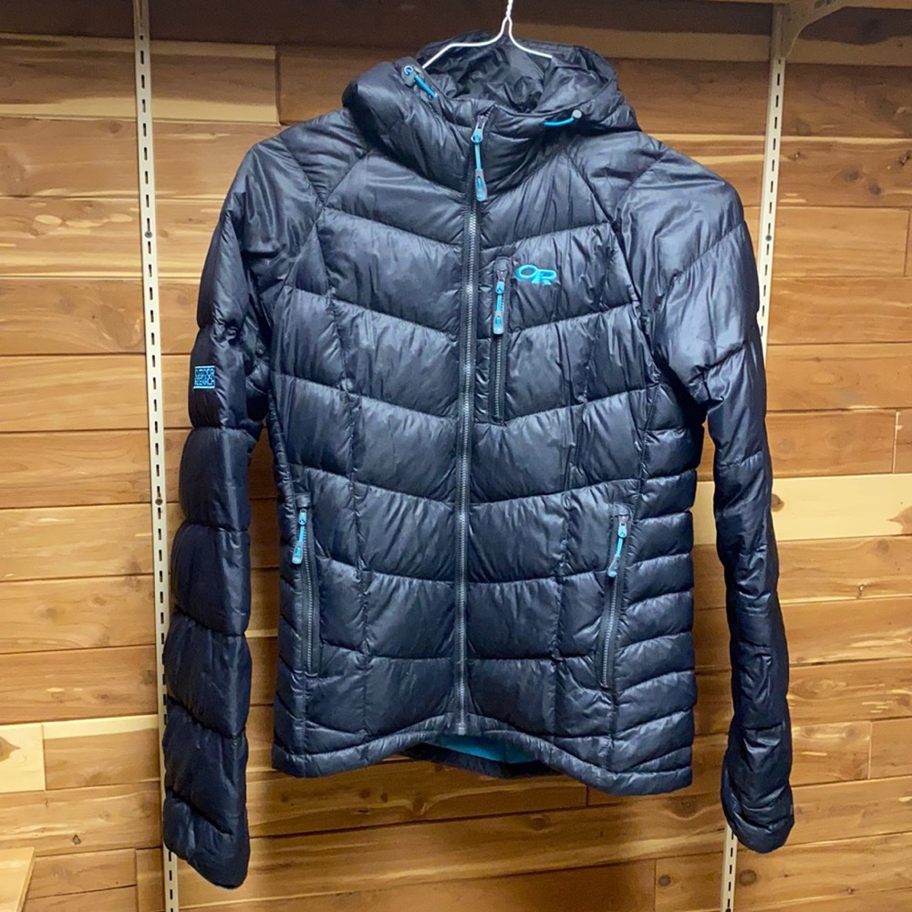 Outdoor research 650 down hooded jacket